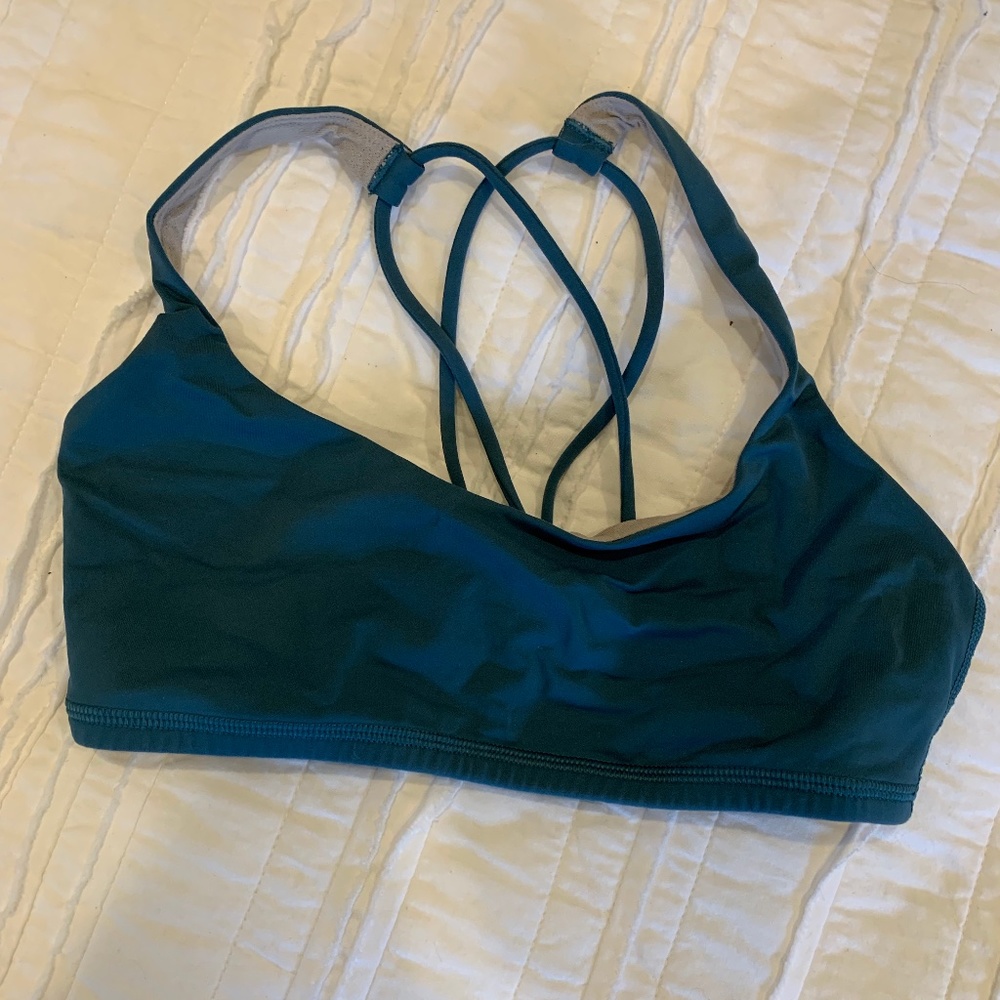 Lululemon Forrest Green Sports Bra
